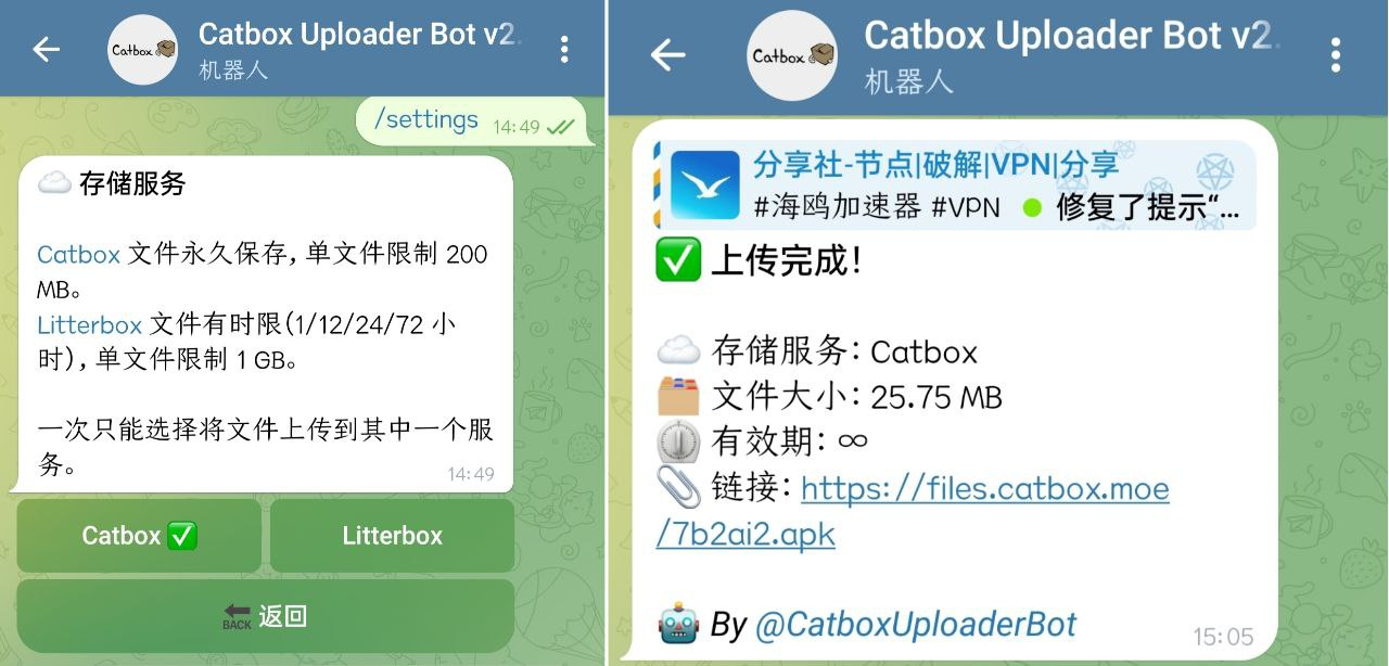 一个将电报文件转存到网盘的机器人-地球村社区-交流-知趣