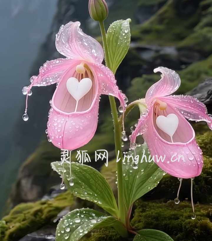 长在植物上的水晶鞋